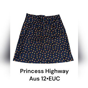 Tangerine Dress•Princess Highway•Aus 12•EUC